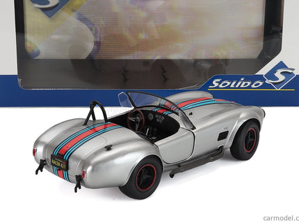 Ford Shelby Cobra Spider 427 Mkii Solido Works 1965 1:18 Solido strieborná