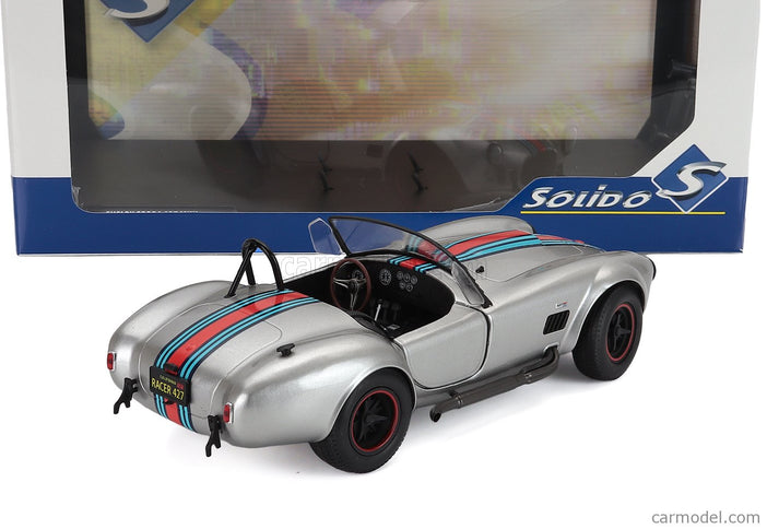 Ford Shelby Cobra Spider 427 Mkii Solido Works 1965 1:18 Solido strieborná