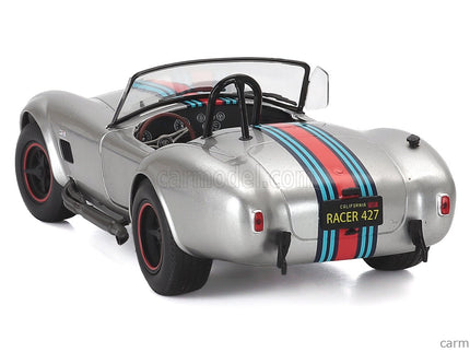 Ford Shelby Cobra Spider 427 Mkii Solido Works 1965 1:18 Solido strieborná