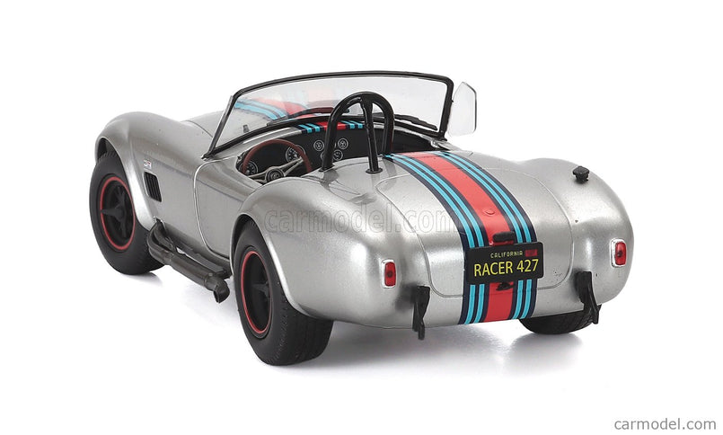 Ford Shelby Cobra Spider 427 Mkii Solido Works 1965 1:18 Solido strieborná