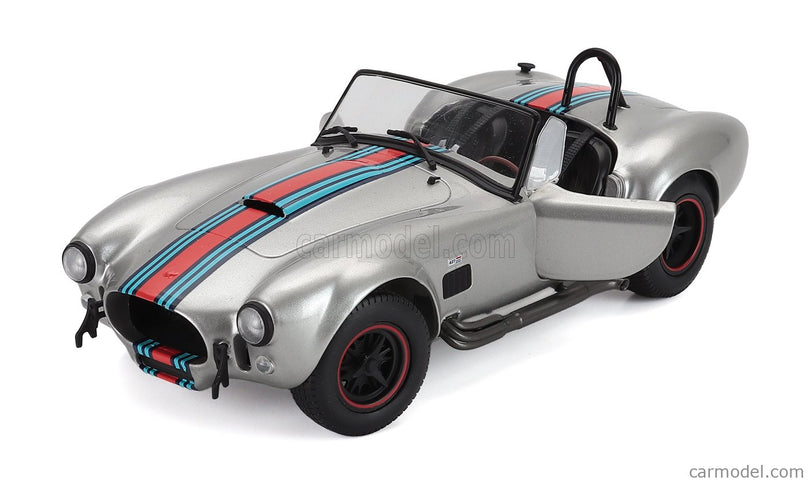 Ford Shelby Cobra Spider 427 Mkii Solido Works 1965 1:18 Solido strieborná