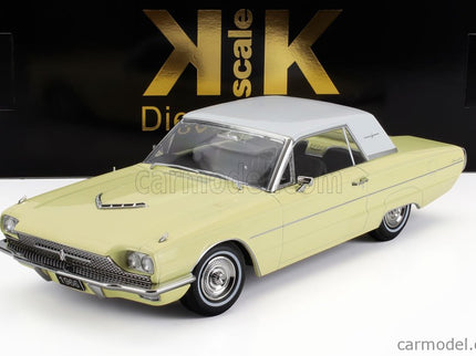 Ford Thunderbird Cabriolet Hard-Top Closed 1966 1:18 KK Scale žltá biela
