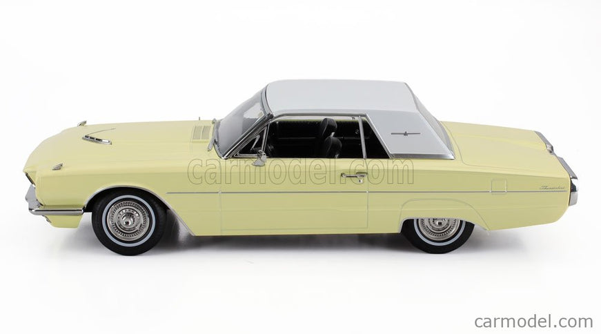 Ford Thunderbird Cabriolet Hard-Top Closed 1966 1:18 KK Scale žltá biela