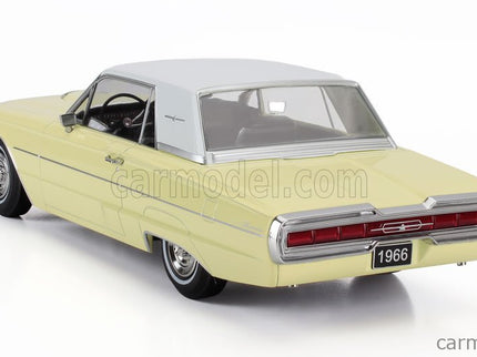 Ford Thunderbird Cabriolet Hard-Top Closed 1966 1:18 KK Scale žltá biela