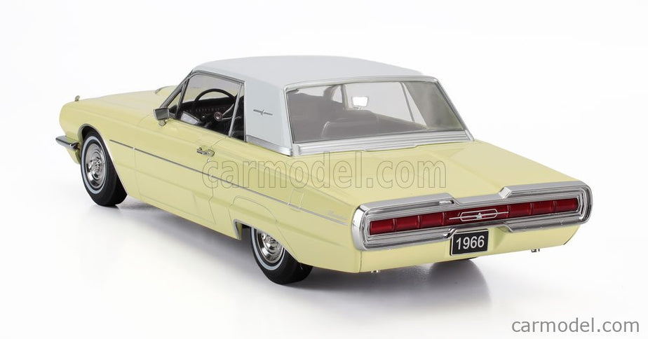 Ford Thunderbird Cabriolet Hard-Top Closed 1966 1:18 KK Scale žltá biela