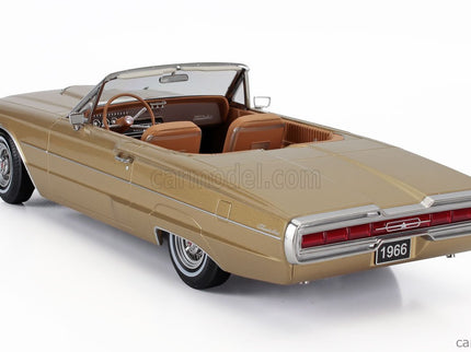 Ford Thunderbird Cabriolet Open 1966 1:18 KK Scale zlatá