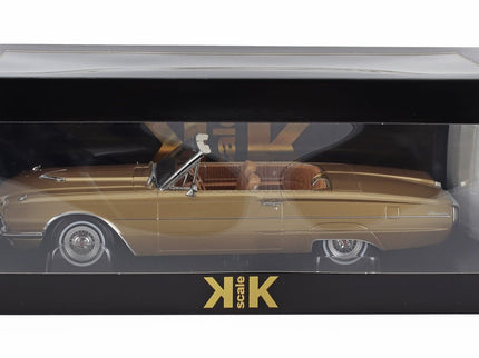 Ford Thunderbird Cabriolet Open 1966 1:18 KK Scale zlatá