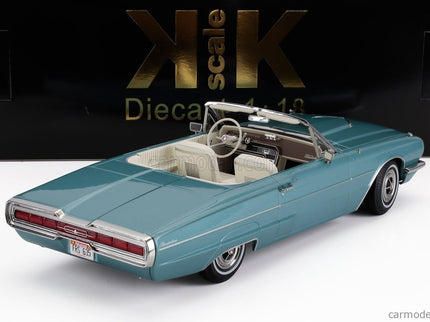 Ford Thunderbird Cabriolet Open 1966 1:18 KK Scale svetlomodrá