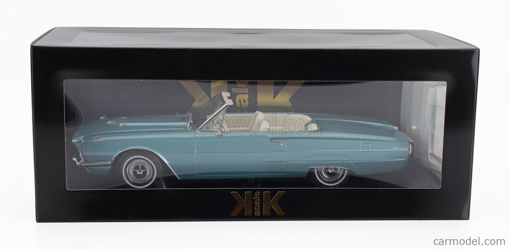 Ford Thunderbird Cabriolet Open 1966 1:18 KK Scale svetlomodrá
