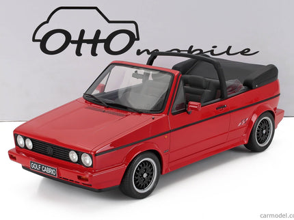 Volkswagen Golf Mki Sportline Cabriolet Open 1991 1:12 Otto Mobile červená