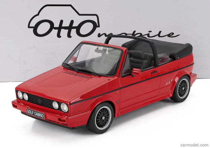 Volkswagen Golf Mki Sportline Cabriolet Open 1991 1:12 Otto Mobile červená
