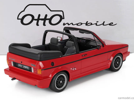 Volkswagen Golf Mki Sportline Cabriolet Open 1991 1:12 Otto Mobile červená