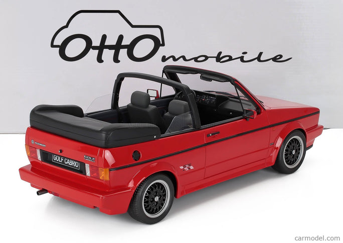 Volkswagen Golf Mki Sportline Cabriolet Open 1991 1:12 Otto Mobile červená