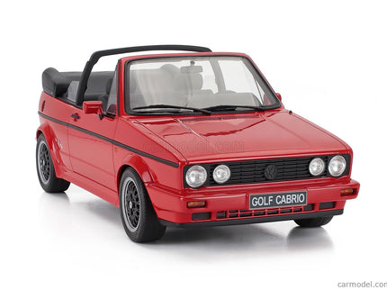 Volkswagen Golf Mki Sportline Cabriolet Open 1991 1:12 Otto Mobile červená