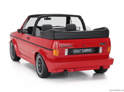 Volkswagen Golf Mki Sportline Cabriolet Open 1991 1:12 Otto Mobile červená
