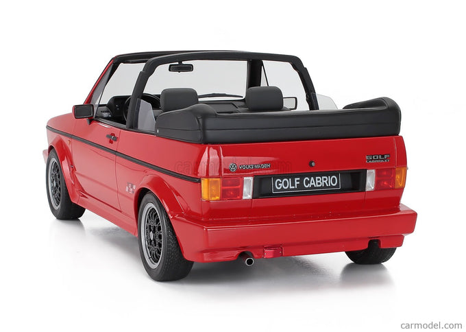 Volkswagen Golf Mki Sportline Cabriolet Open 1991 1:12 Otto Mobile červená