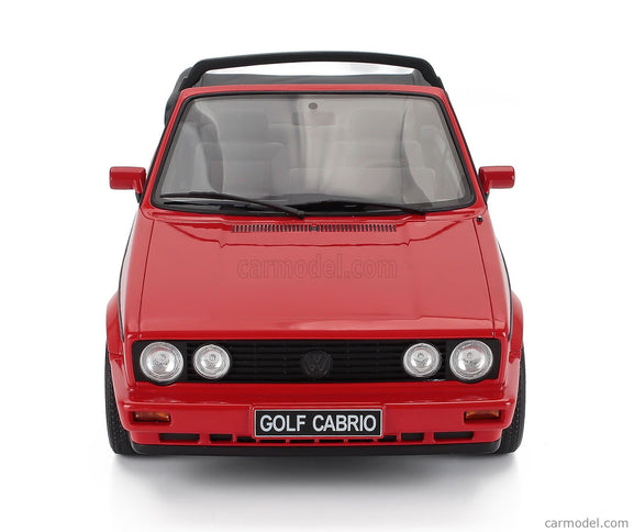 Volkswagen Golf Mki Sportline Cabriolet Open 1991 1:12 Otto Mobile červená
