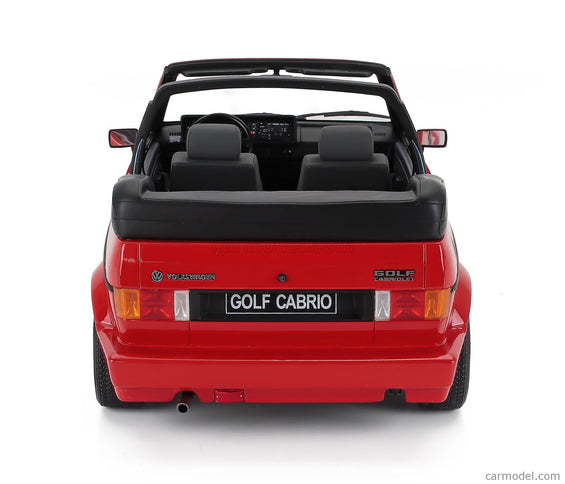 Volkswagen Golf Mki Sportline Cabriolet Open 1991 1:12 Otto Mobile červená