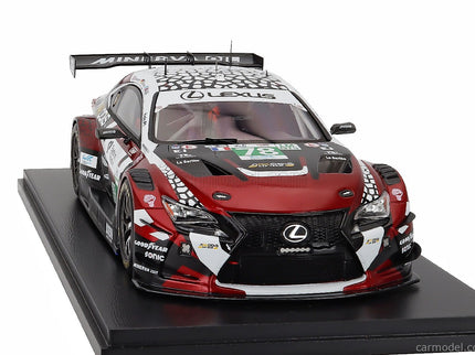 Lexus RC F GT3 5.0L V8 Team Akkodis Asp N°78 24h Le Mans 2025 Finn Gehrsitz - Jack Hawksworth - Arnold Robin 1:18 Spark Model červená biela čierna