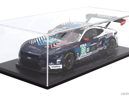 Ford Mustang GT3 5.4L V8 Team Proton Competition N°88 24h Le Mans 2025 Stefano Gattuso - Giammarco Levorato - Dennis Olsen 1:18 Spark Model čierna biela