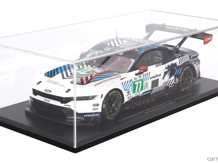 Ford Mustang GT3 5.4L V8 Team Proton Competition N°77 24h Le Mans 2025 Ben Barker - Bernardo Sousa - Ben Tuck 1:18 Spark Model biela čierna