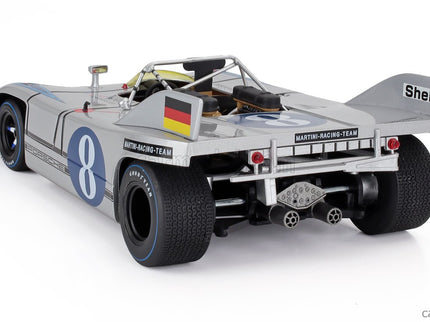 Porsche 908/03 Spider Team Martini Racing N°8 Targa Florio 1971 Vic Elford - Gerard Larrousse 1:18 Werk83 strieborná modrá