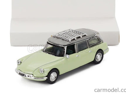 Citroen ID19 Break SW Station Wagon 1961 1:87 Norev svetlozelená biela
