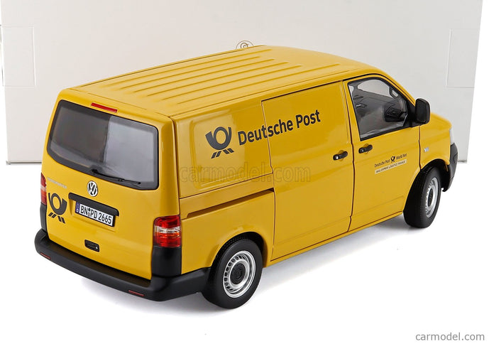 Volkswagen T5 Van Transporter Post 2003 1:18 Norev žltá