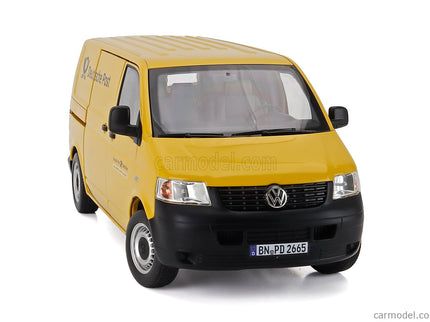 Volkswagen T5 Van Transporter Post 2003 1:18 Norev žltá