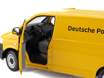 Volkswagen T5 Van Transporter Post 2003 1:18 Norev žltá