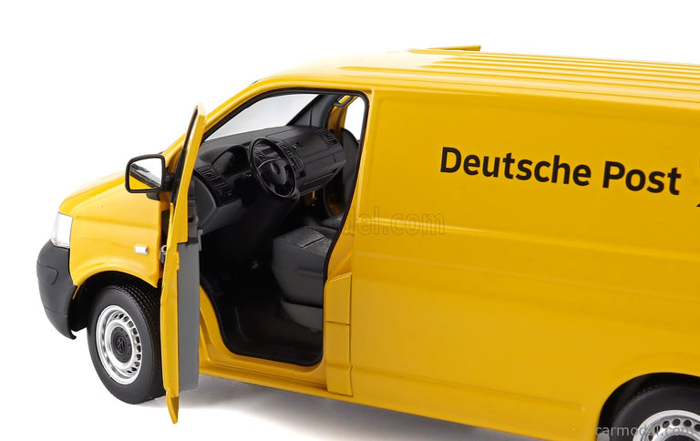 Volkswagen T5 Van Transporter Post 2003 1:18 Norev žltá