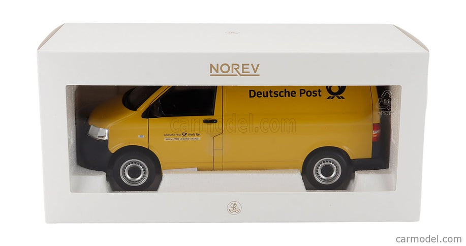 Volkswagen T5 Van Transporter Post 2003 1:18 Norev žltá