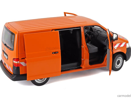 Volkswagen T5 Van Transporter 2003 1:18 Norev oranžová