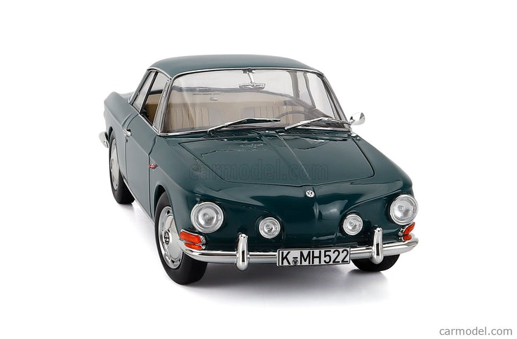 Volkswagen Karmann Ghia Type 34 Coupe 1961 1:18 Norev zelená