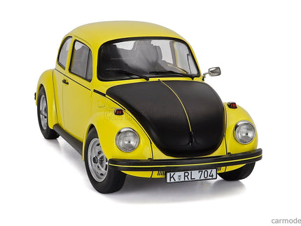 Volkswagen Beetle 1303 Maggiolino 1973 1:18 Norev žltá čierna