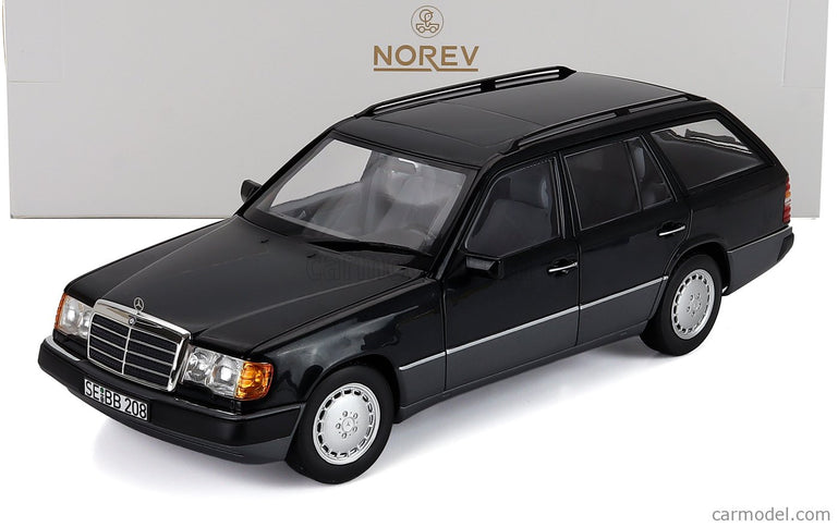 Mercedes Benz E-Class 300TD (S124) T-Modell SW Station Wagon 1990 1:18 Norev čierna