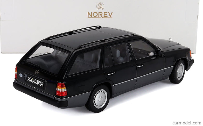 Mercedes Benz E-Class 300TD (S124) T-Modell SW Station Wagon 1990 1:18 Norev čierna