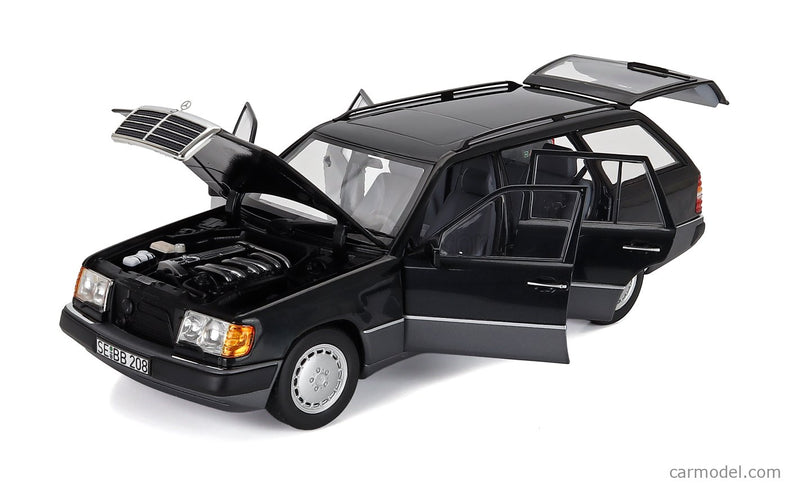 Mercedes Benz E-Class 300TD (S124) T-Modell SW Station Wagon 1990 1:18 Norev čierna