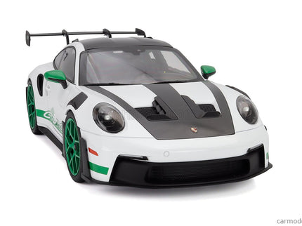 Porsche 911 992 GT3 RS Coupe 2022 1:12 Norev biela zelená
