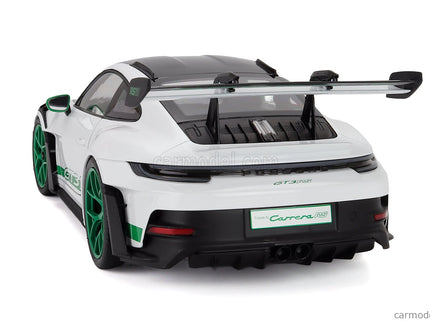 Porsche 911 992 GT3 RS Coupe 2022 1:12 Norev biela zelená