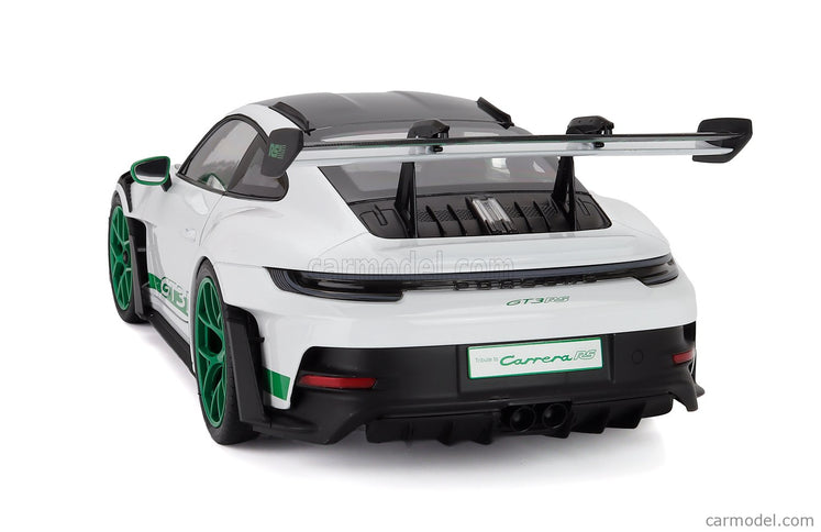 Porsche 911 992 GT3 RS Coupe 2022 1:12 Norev biela zelená