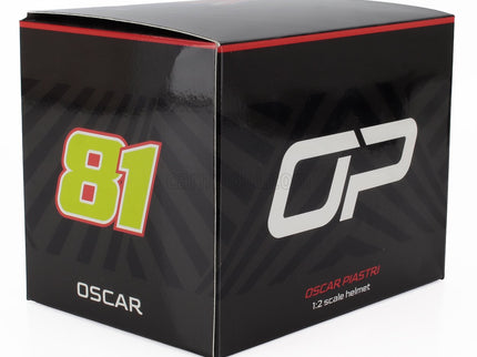 Bell Helmet Helma F1 Oscar Piastri Team Mclaren N°81 3. Miesto Monaco GP 2025 1:2 Mini Helmet oranžová biela čierna