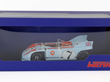 Porsche 908/03 Gulf Spider N°7 Targa Florio 1971 JO Siffert - Brian Redman 1:18 Werk83 svetlomodrá