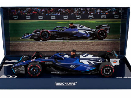 WILLIAMS | F1  FW45 TEAM WILLIAMS RACING GULF N 23 BRITISH GP 2023 ALEXANDER ALBON | BLUE BLACK