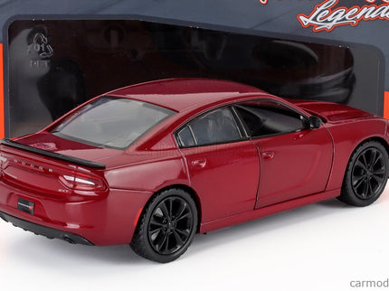 Dodge Charger Sxt 2023 1:24 Motor Max červená