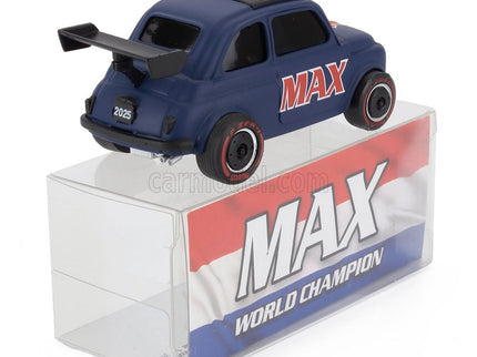 Fiat 500 Brums Livery Max N°1 Majster Sveta 2024 - F1 Kolesá 1:43 Brumm matná modrá
