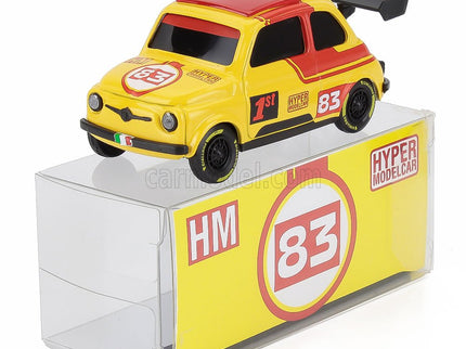 Fiat 500 Brums Livery Hyper Modelcar N°83 2025 - 24h Le Mans Kolesá 1:43 Brumm žltá červená