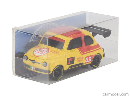 Fiat 500 Brums Livery Hyper Modelcar N°83 2025 - 24h Le Mans Kolesá 1:43 Brumm žltá červená