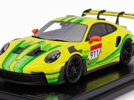 PORSCHE | 911 992 GT3 RS N 911 COUPE 2023 - CON VETRINA - WITH SHOWCASE | YELLOW GREEN