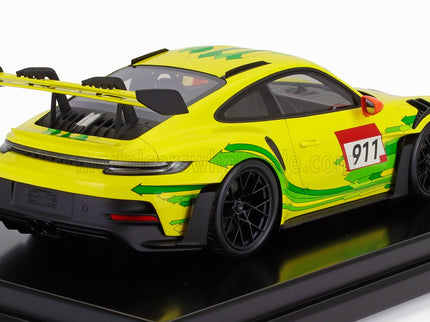 PORSCHE | 911 992 GT3 RS N 911 COUPE 2023 - CON VETRINA - WITH SHOWCASE | YELLOW GREEN